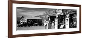 Store with a Gas Station on the Roadside, Route 66, Hackenberry, Arizona, USA-null-Framed Photographic Print