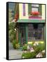 Storefront, Akaroa Peninsula, New Zealand-William Sutton-Framed Stretched Canvas