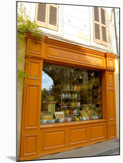 Storefront, Arles, Provence, France-Lisa S. Engelbrecht-Mounted Photographic Print