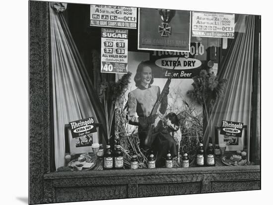 Storefront Display, New York, c. 1945-Brett Weston-Mounted Photographic Print