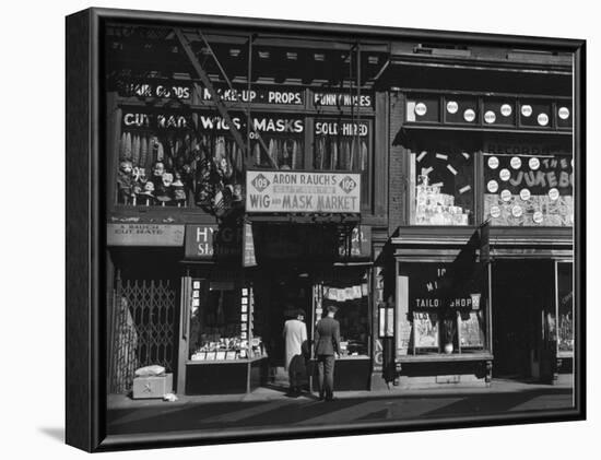 Storefront, New York, 1943-Brett Weston-Framed Photographic Print