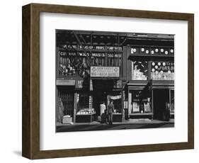 Storefront, New York, 1943-Brett Weston-Framed Photographic Print