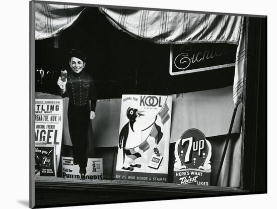 Storefront Window, New York, 1943-Brett Weston-Mounted Photographic Print