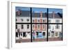 Storefronts Line Water Street in Hallowell, Maine-Joseph Sohm-Framed Photographic Print