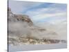 Storen Island, frozen into the sea ice of the Uummannaq fjord system during winter. Greenland-Martin Zwick-Stretched Canvas