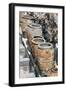 Storerooms with Large Pithoi-null-Framed Giclee Print