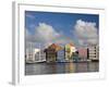 Stores on Handelskade, Punda District, Willemstad, Curacao, Netherlands Antilles, West Indies-Richard Cummins-Framed Photographic Print