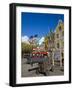 Stores on Handelskade, Punda District, Willemstad, Curacao, Netherlands Antilles, West Indies-Richard Cummins-Framed Photographic Print