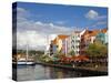 Stores on Handelskade, Punda District, Willemstad, Curacao, Netherlands Antilles, West Indies-Richard Cummins-Stretched Canvas