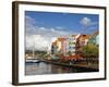 Stores on Handelskade, Punda District, Willemstad, Curacao, Netherlands Antilles, West Indies-Richard Cummins-Framed Photographic Print