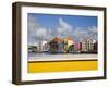 Stores on Handelskade, Punda District, Willemstad, Curacao, Netherlands Antilles, West Indies-Richard Cummins-Framed Photographic Print