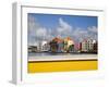 Stores on Handelskade, Punda District, Willemstad, Curacao, Netherlands Antilles, West Indies-Richard Cummins-Framed Photographic Print