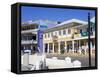 Stores on Harbour Drive, George Town, Grand Cayman, Cayman Islands, Greater Antilles, West Indies-Richard Cummins-Framed Stretched Canvas