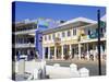 Stores on Harbour Drive, George Town, Grand Cayman, Cayman Islands, Greater Antilles, West Indies-Richard Cummins-Stretched Canvas