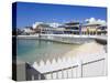 Stores on Harbour Drive, George Town, Grand Cayman, Cayman Islands, Greater Antilles, West Indies-Richard Cummins-Stretched Canvas