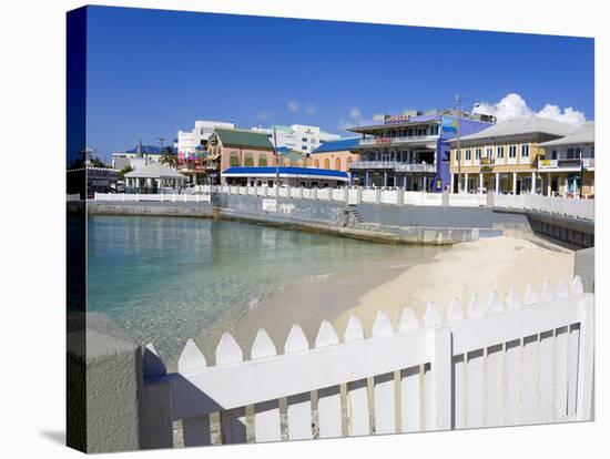 Stores on Harbour Drive, George Town, Grand Cayman, Cayman Islands, Greater Antilles, West Indies-Richard Cummins-Stretched Canvas