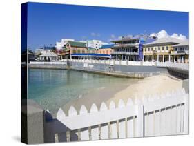 Stores on Harbour Drive, George Town, Grand Cayman, Cayman Islands, Greater Antilles, West Indies-Richard Cummins-Stretched Canvas