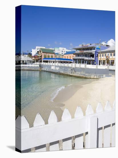 Stores on Harbour Drive, George Town, Grand Cayman, Cayman Islands, Greater Antilles, West Indies-Richard Cummins-Stretched Canvas