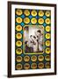 Stories from Life of Don Bosco, Stained Glass Window, Castelnuovo Don Bosco, Piedmont, Italy-null-Framed Giclee Print