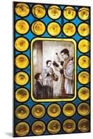 Stories from Life of Don Bosco, Stained Glass Window, Castelnuovo Don Bosco, Piedmont, Italy-null-Mounted Giclee Print