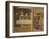 Stories of Baptist: Herod's Banquet, Detail of Fresco-Masolino Da Panicale-Framed Giclee Print