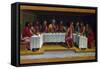 Stories of Christ, the Last Supper-Luca Signorelli-Framed Stretched Canvas