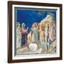 Stories of Christ the Raising of Lazarus-Giotto di Bondone-Framed Giclee Print