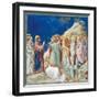 Stories of Christ the Raising of Lazarus-Giotto di Bondone-Framed Giclee Print