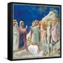 Stories of Christ the Raising of Lazarus-Giotto di Bondone-Framed Stretched Canvas