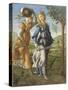 Stories of Judith the Return of Judith From the Field of Holofernes (Return of Judith To Betulia)-Sandro Botticelli-Stretched Canvas