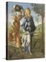 Stories of Judith the Return of Judith From the Field of Holofernes (Return of Judith To Betulia)-Sandro Botticelli-Stretched Canvas