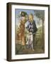 Stories of Judith the Return of Judith From the Field of Holofernes (Return of Judith To Betulia)-Sandro Botticelli-Framed Giclee Print