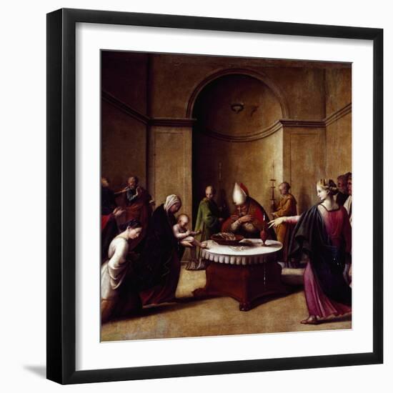 Stories of Mary and Jesus-Giovanni Filippo Criscuolo-Framed Giclee Print