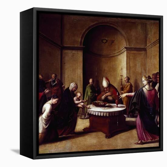 Stories of Mary and Jesus-Giovanni Filippo Criscuolo-Framed Stretched Canvas