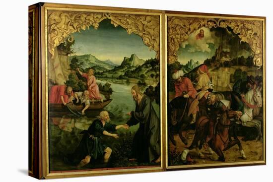 Stories of S.S. Peter and Paul Altarpiece: Vocation of St. Peter, Conversion of St. Paul-Hans Von Kulmbach-Stretched Canvas