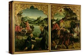 Stories of S.S. Peter and Paul Altarpiece: Vocation of St. Peter, Conversion of St. Paul-Hans Von Kulmbach-Stretched Canvas