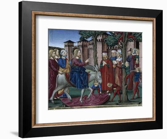 Stories of Saint Joachim-Cristoforo de Predis-Framed Art Print