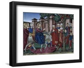 Stories of Saint Joachim-Cristoforo de Predis-Framed Art Print