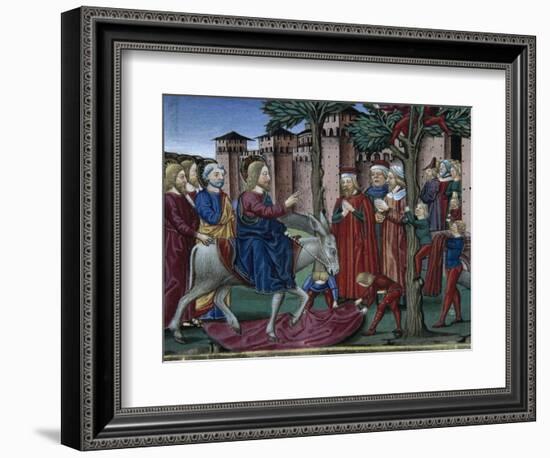 Stories of Saint Joachim-Cristoforo de Predis-Framed Art Print