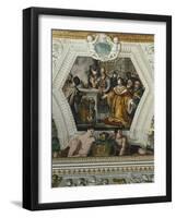 Stories of Salomon-Pietro da Cortona-Framed Giclee Print