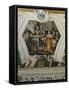 Stories of Salomon-Pietro da Cortona-Framed Stretched Canvas