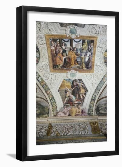 Stories of Salomon-Pietro da Cortona-Framed Giclee Print