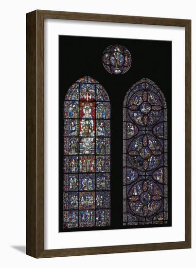 Stories of St. Anthony and Notre-Dame De La Belle Verriere-null-Framed Giclee Print