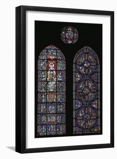 Stories of St. Anthony and Notre-Dame De La Belle Verriere-null-Framed Giclee Print