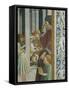 Stories of St. Augustine: Teacher and Pupils, 1465-Benozzo Gozzoli-Framed Stretched Canvas