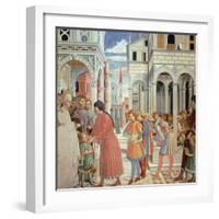 Stories of St Augustine-Benozzo Gozzoli-Framed Giclee Print