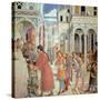 Stories of St Augustine-Benozzo Gozzoli-Stretched Canvas