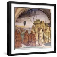 Stories of St Benedict-null-Framed Giclee Print