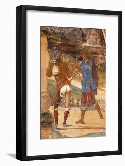 Stories of St Benedict-Luca Signorelli-Framed Giclee Print