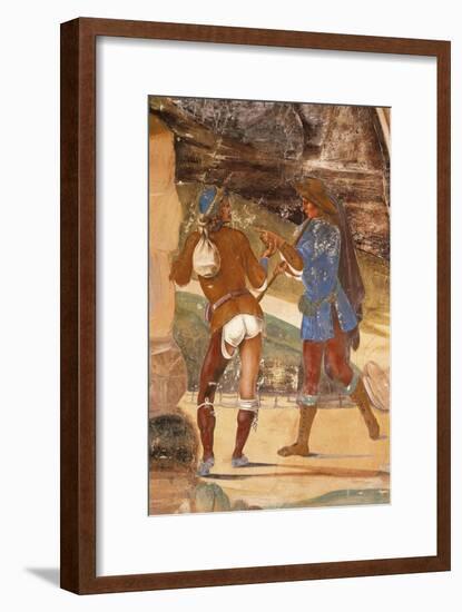 Stories of St Benedict-Luca Signorelli-Framed Giclee Print